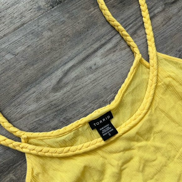 Torrid yellow tank top - Picture 4 of 4